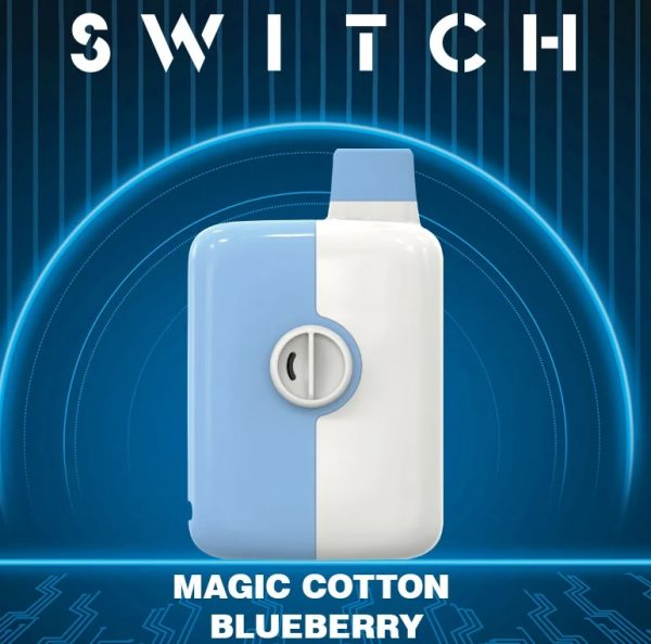 Magic Cotton Blueberry - Mr Fog Switch 5500 Puffs