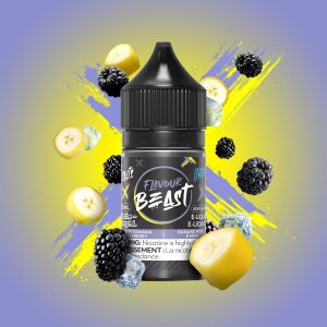 Blazin' Banana Blackberry Iced - Flavour Beast Salt 20mg