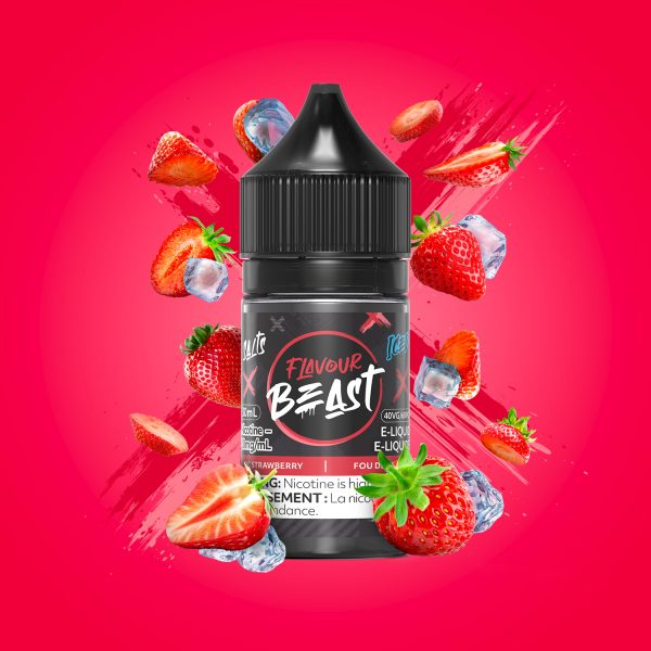 Sic Strawberry Iced - Flavour Beast Salt