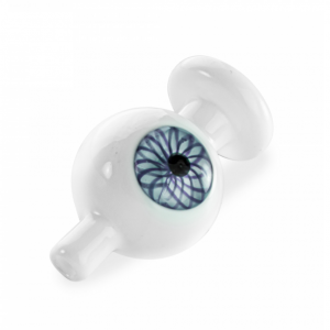 Red Eye Glass Eyeball Bubble Carb Cap