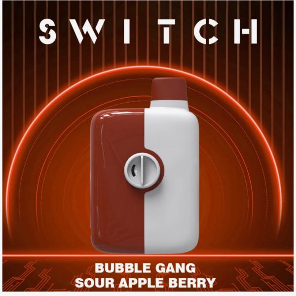 Bubble Gang Sour Apple Berry - Mr Fog Switch 5500 Puffs