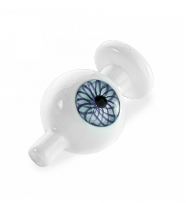 Red Eye Glass Eyeball Bubble Carb Cap