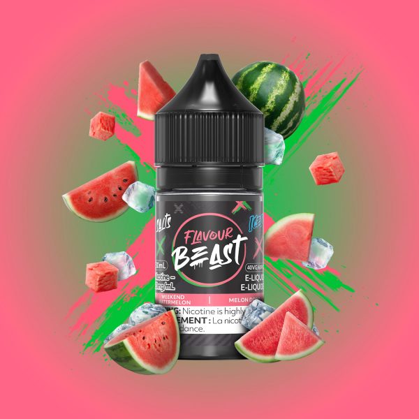 Weekend Watermelon Iced - Flavour Beast Salt 20mg