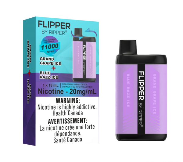 Blue Razz Ice-Grand Grape Ice - Rufpuf Flipper