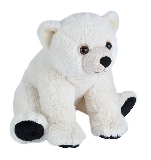 CK Polar Bear Baby Stuffed Animal 12"