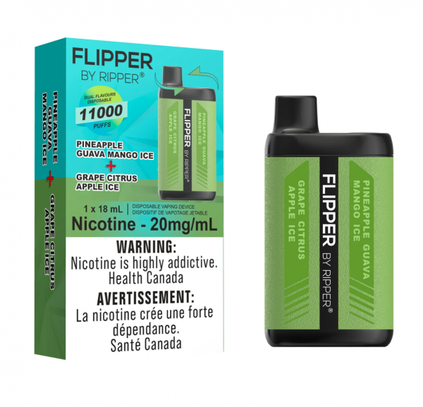 Grape Citrus Apple Ice-Pineapple Guava Mango Ice - Rufpuf Flipper