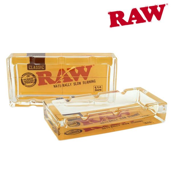 RAW CLASSIC PACK GLASS ASHTRAY