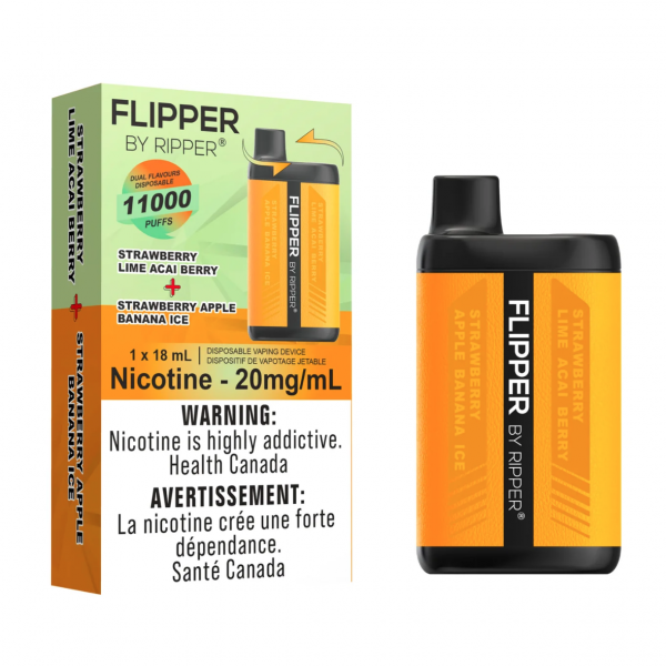 Strawberry Apple Banana Ice-Strawberry Lime Acai Berry - Rufpuf Flipper