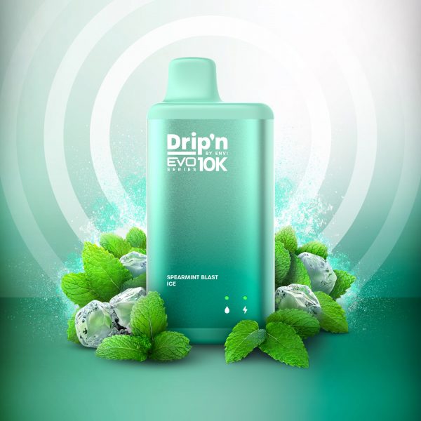 Spearmint Blast Ice 20MG- Drip’n by Envi EVO 10k
