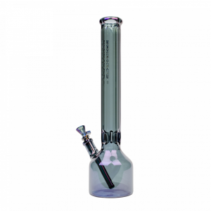 Red Eye Tek™ 18" Metallic Terminator Finish Hex Tube with Canteen Base and Embossed Logo