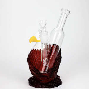 9" Resin Eagle Water Pipe