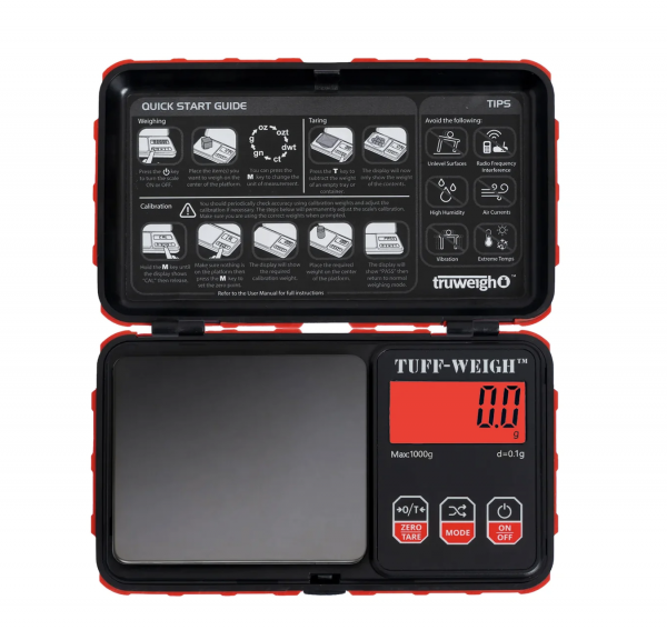 Truweigh | Tuff-Weigh Scale - 1000g x 0.1g
