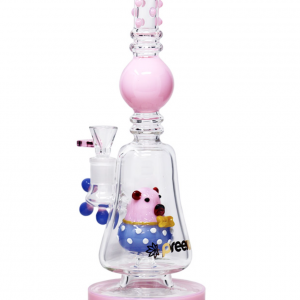 13 inch Playful Piggy Bubbler
