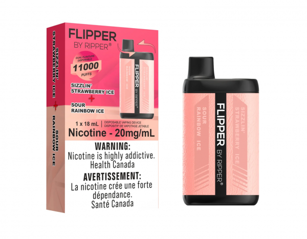 Sours Rainbow Ice-Sizzlin’ Strawberry Ice - Rufpuf Flipper