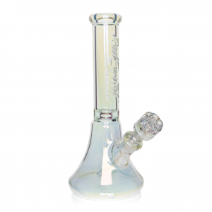 14" 7mm Thick Metallic Terminator Finish Revolution Bell Base Water Pipe