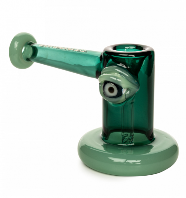 Red Eye Glass 5" All-Seeing Eye Hammer Bubbler