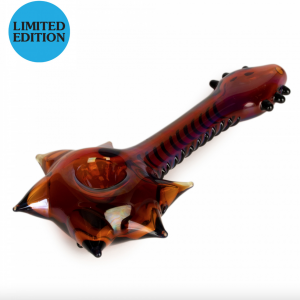 Red Eye Glass 6" Guitar Hand Pipe (Limited Edition)