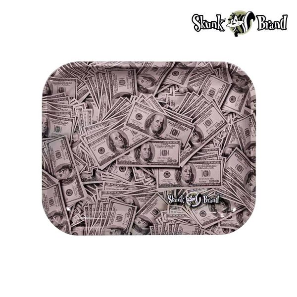 Skunk Cash Rolling Tray - Large