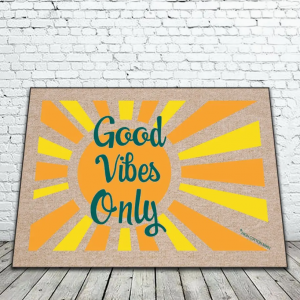 Good Vibes Only Mat