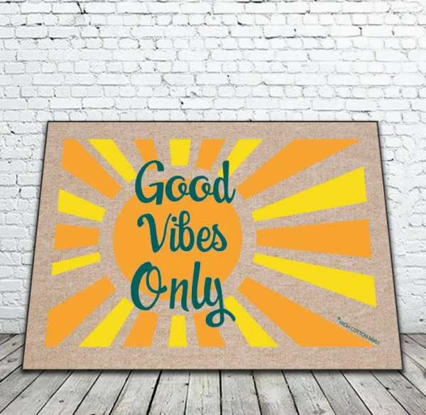 Good Vibes Only Mat