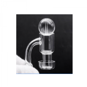14mm Terp Slurper Male Banger with Crystal Ball Carb Cap