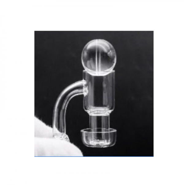 14mm Terp Slurper Male Banger with Crystal Ball Carb Cap